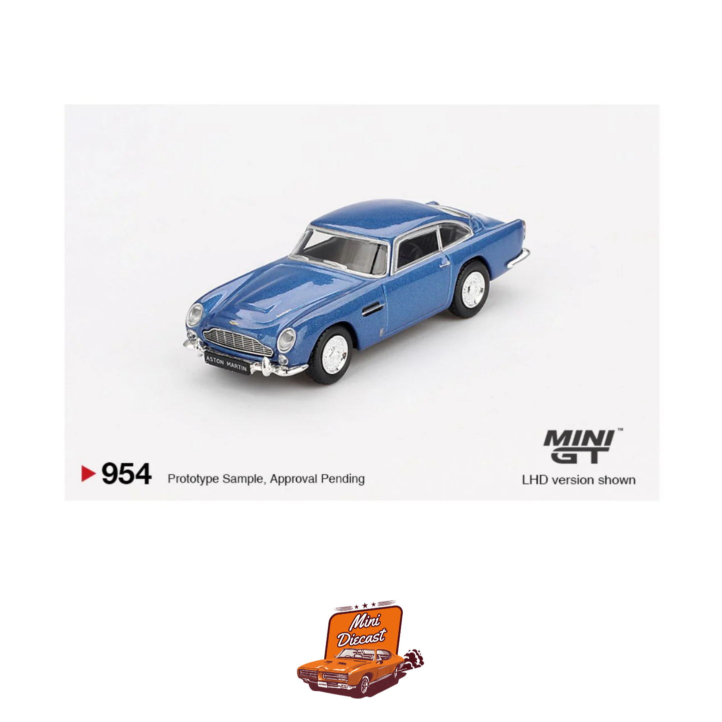 Mini GT #954 Aston Martin DB5 Sierra Blue