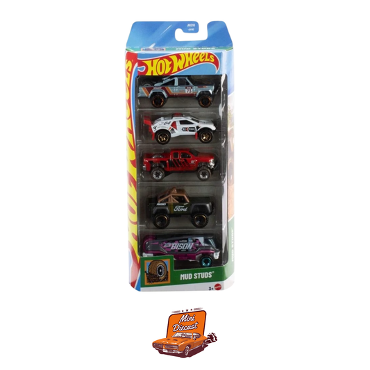 Hot Wheels 5 Pack - Mud Studs