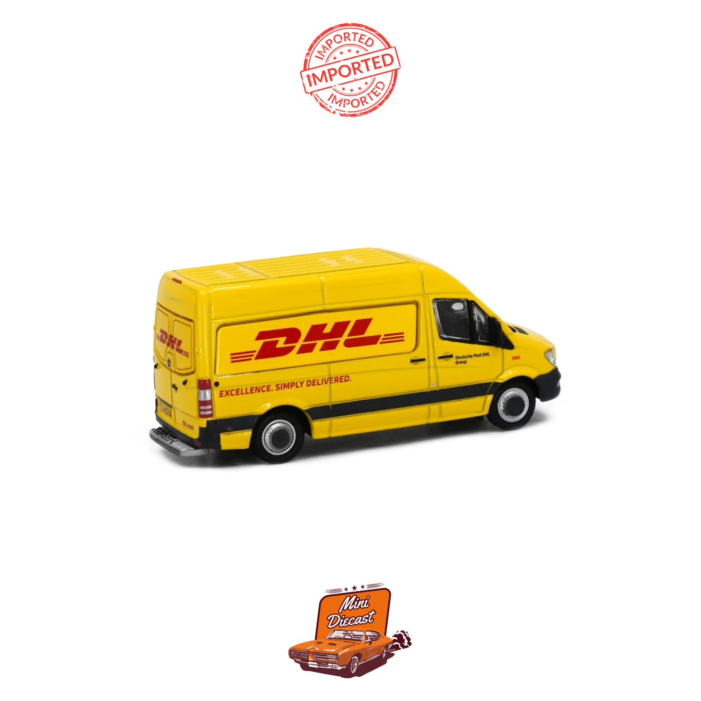 Tiny City Mercedes-Benz Sprinter FL DHL 1:76 Scale