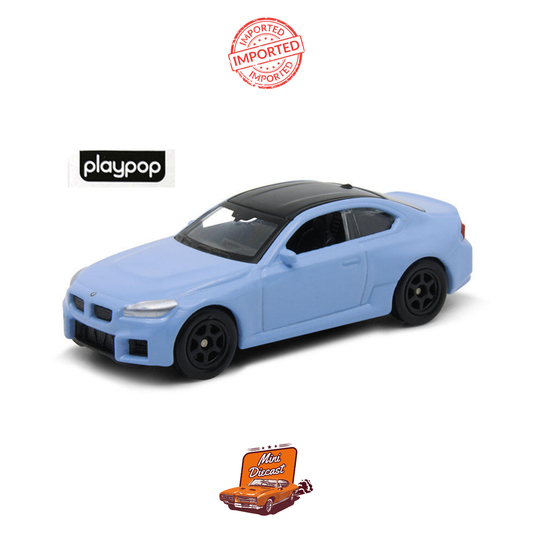 Playpop by Welly – BMW M2 (Blue) (Blister Damage)