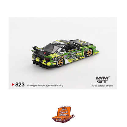 Mini GT #823 Nissan LB-Super Silhouette S15 Silvia #555 V2 2024 Formula Drift Japan