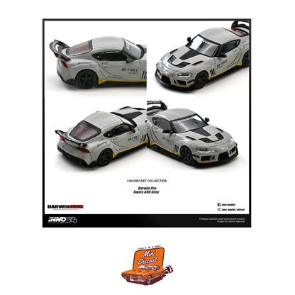 INNO64 Toyota Supra A90 "Darwin Pro" (Matte Grey) IN64-A90DP-MGRAY