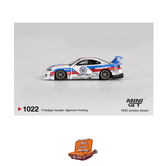Mini GT Blister #1022 Nissan LB-Super Silhouette S15 Silvia Garasidrift x LBWK 2025
