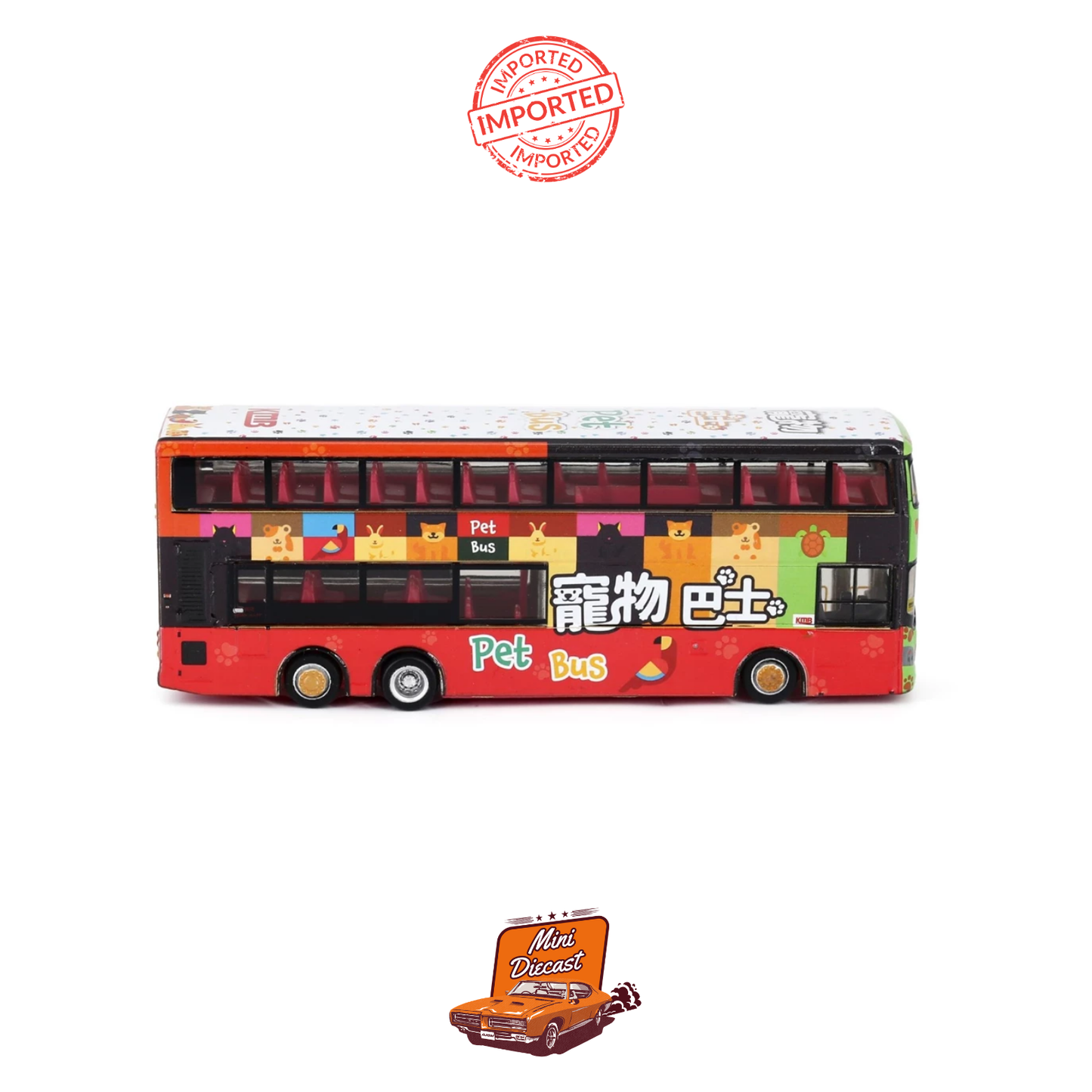 Tiny City KMB Scania K310UD Pet Bus 1:110 Scale