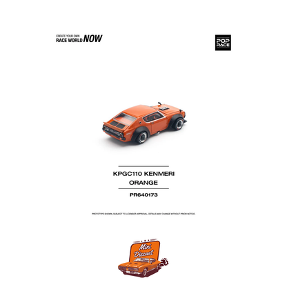 Pop Race Skyline GT-R V8 Drift (Kenmeri) (PR64-173)