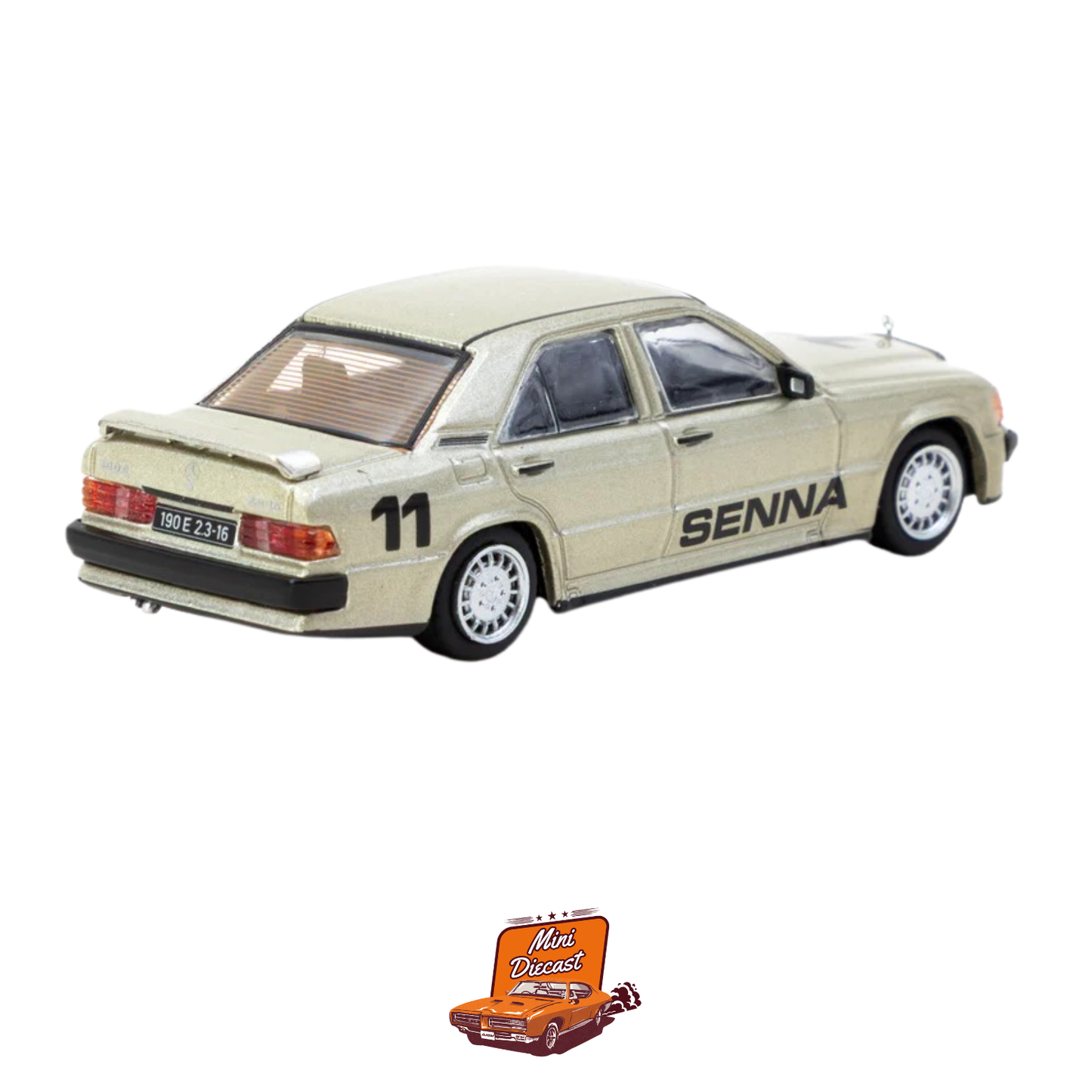 Tarmac Works Mercedes-Benz 190 E 2.3-16 Race of Champions 1984 – Senna (Sealed)