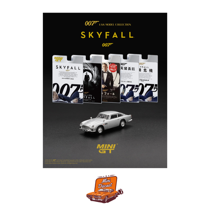 Mini GT #913 Aston Martin DB5 “Skyfall” – Coming Soon (ETA: Jan End 2026)
