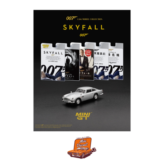 Mini GT #913 Aston Martin DB5 “Skyfall” – Coming Soon (ETA: Jan End 2026)