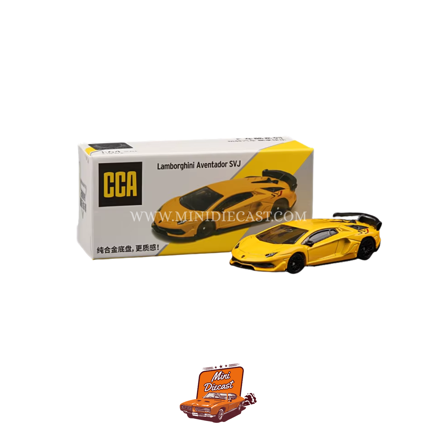CCA – Lamborghini Aventador SVJ (Yellow)