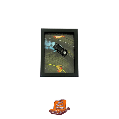 3D Car Frame – Hot Wheels Porsche 904 Carrera GTS – A5 Size