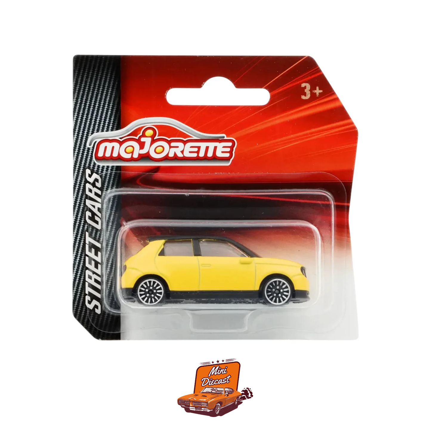 Majorette Street Cars – Honda E (Yellow)