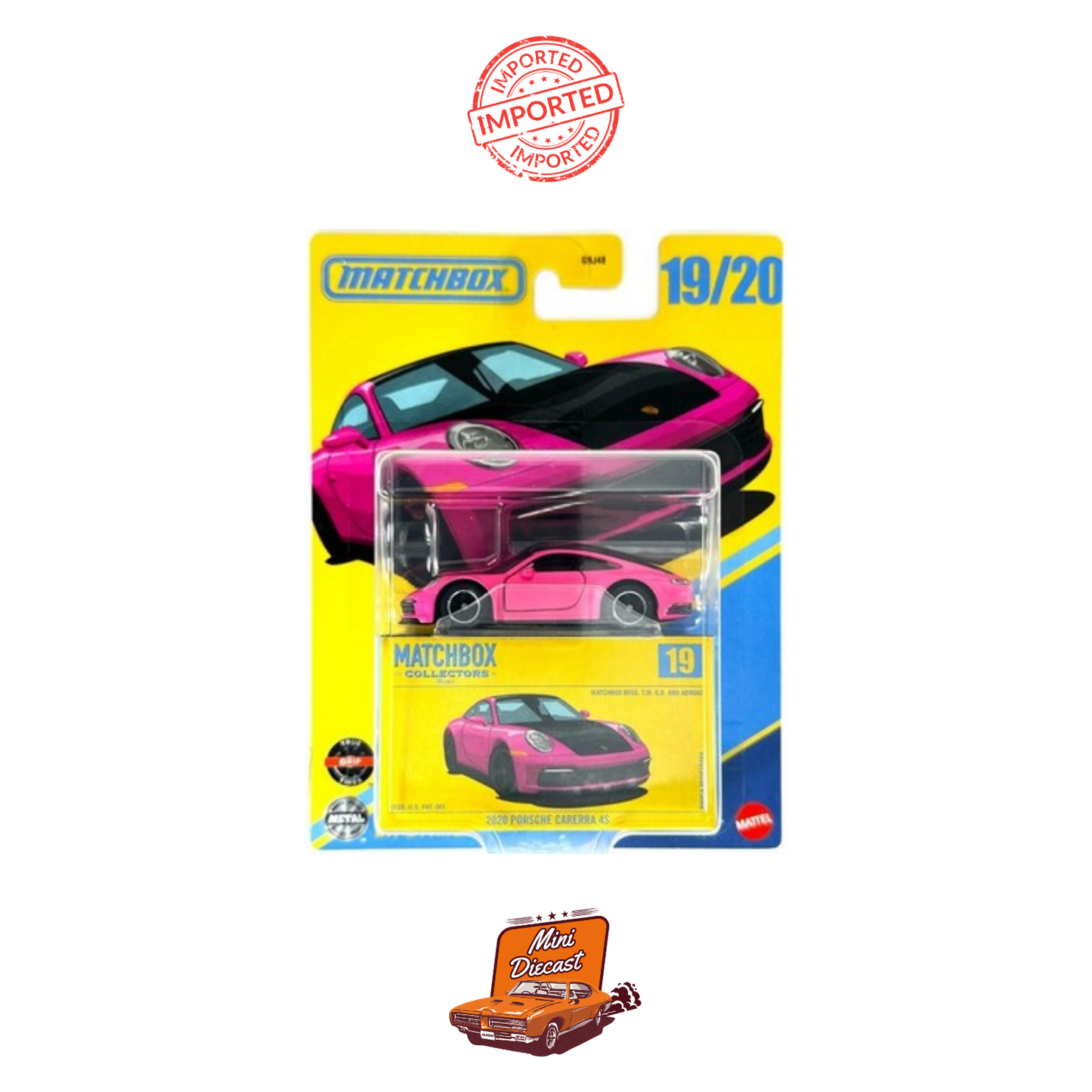 Matchbox Collectors 2020 Porsche Carerra 4S (Imported)