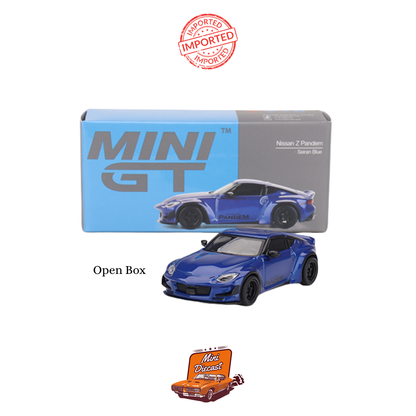 Mini GT #778 Nissan Fairlady Z Pandem (Seiran Blue) (Open Box)