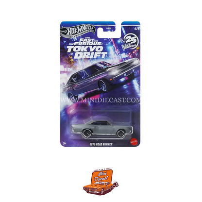 Hot Wheels Silver Series The Fast & The Furious Tokyo Drift Set of 5 Cars