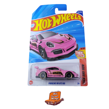 Hot Wheels Mainline Porsche 911 GT3 RS – Pink
