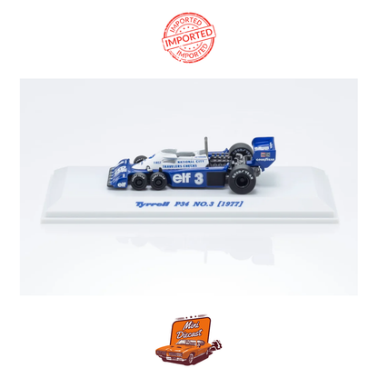 KYOSHO Tyrrell P34 No.3 (1977 Japanese GP)