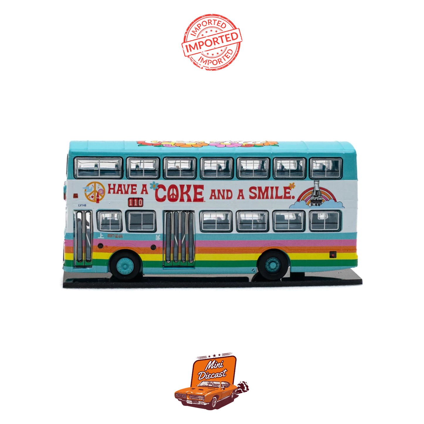Tiny City CMB Leyland Victory Mk2 Duple MetSec (110) Coca-Cola 1:110 Scale