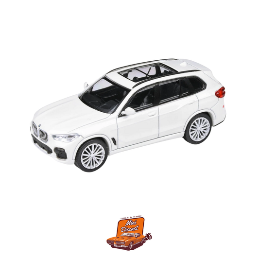 Para64 BMW X5 (G05) RHD – Mineral White (1:64 Scale)