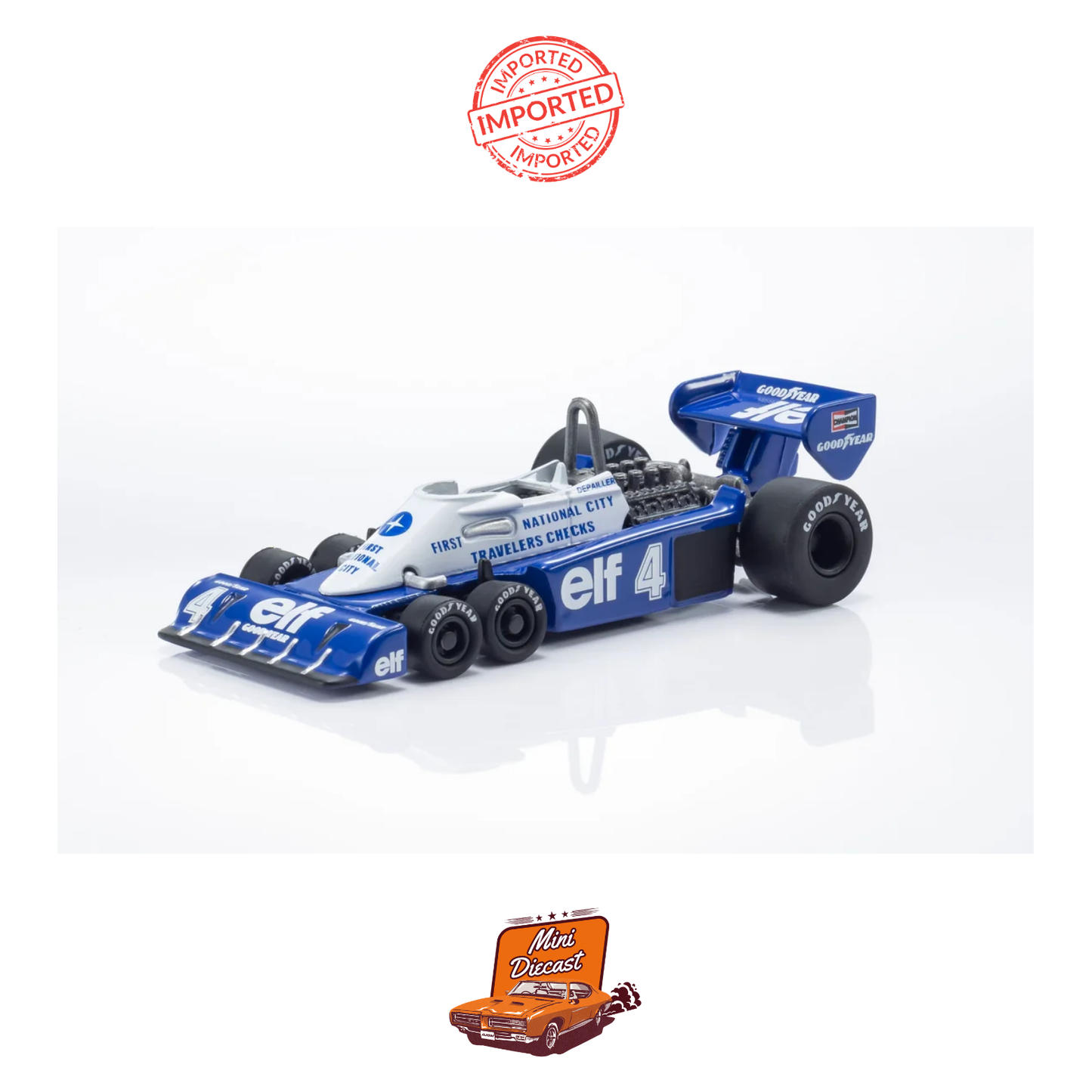 KYOSHO Tyrrell P34/2 No.4 (1977 Japanese GP)