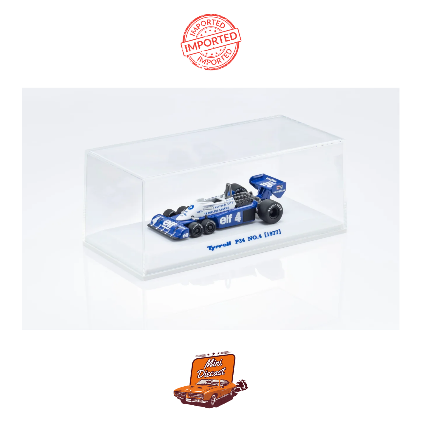 KYOSHO Tyrrell P34/2 No.4 (1977 Japanese GP)