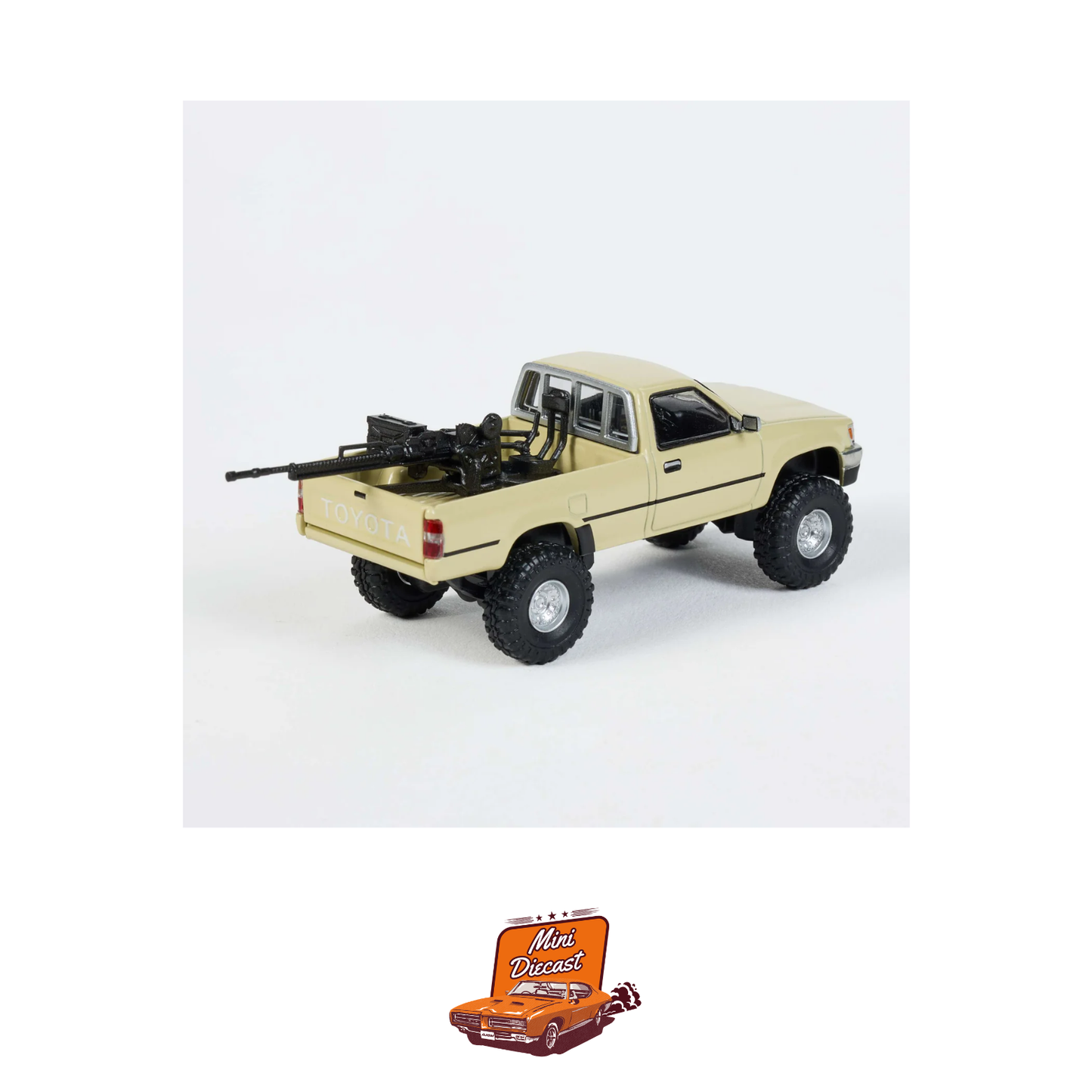 MASSDI 1994 Toyota Hilux (Desert Yellow) with Accessory Attachment (LN107)