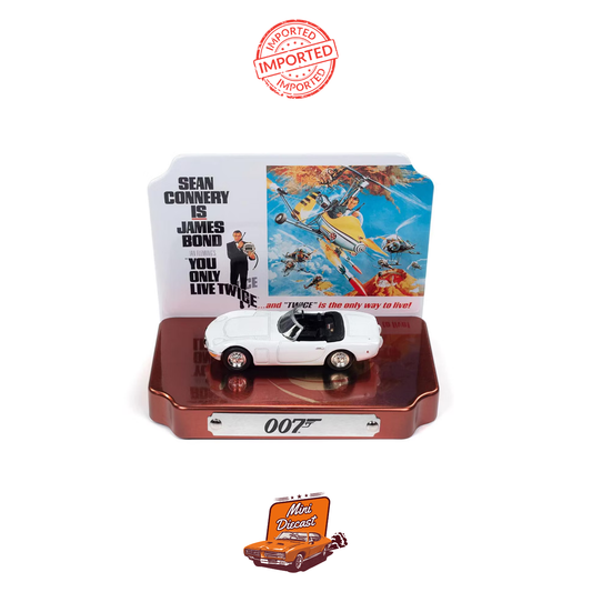 Johnny Lightning James Bond 007 “You Only Live Twice” 1967 Toyota 2000GT Convertible (Imported)