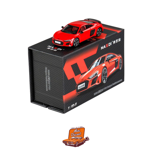 MASSDI 2022 Audi R8 V10 Coupe Performance (Red) (AD4705)