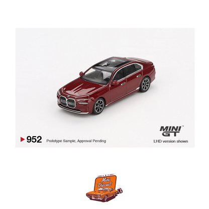 Mini GT #952 BMW i7 xDrive60 Aventurin