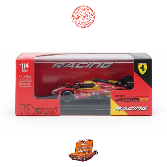 Bburago 1:64 - Ferrari 499P Red Livery