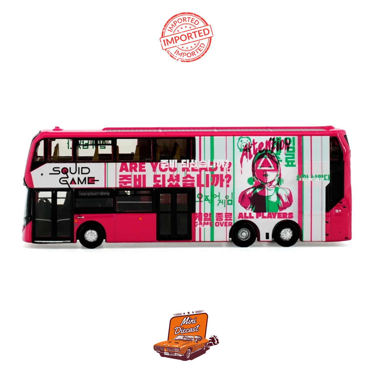 Tiny City Enviro500EV Electric Bus (Squid Game Season 2) 1:110 Scale