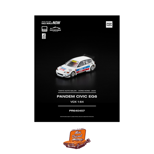 Pop Race x VDX Pandem Civic EG6 2025 Hong Kong Tokyo Auto Salon PR64-457