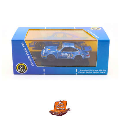 Para64 1974 Porsche 911 3.0 RSR – Wallys Jeans Livery (1:64 Scale)