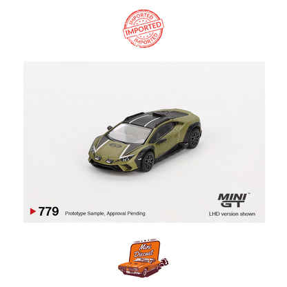 Mini GT #779 Lamborghini Huracán Sterrato (Verde Gea Matt)