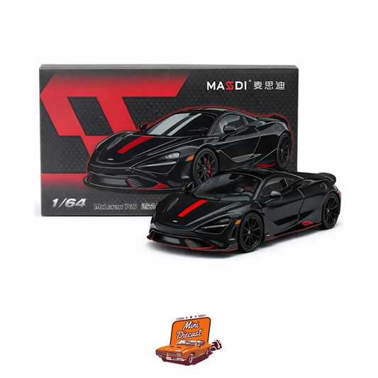 MASSDI McLaren 765T (Black) (CVL1203)
