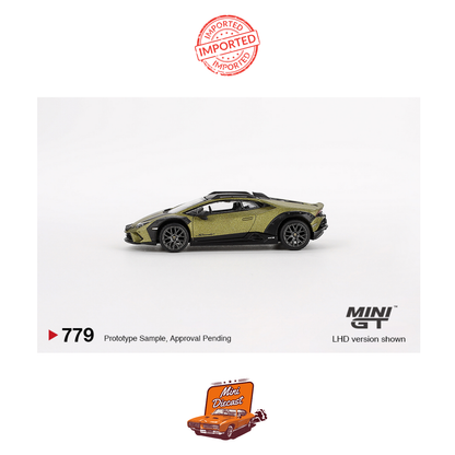 Mini GT #779 Lamborghini Huracán Sterrato (Verde Gea Matt)