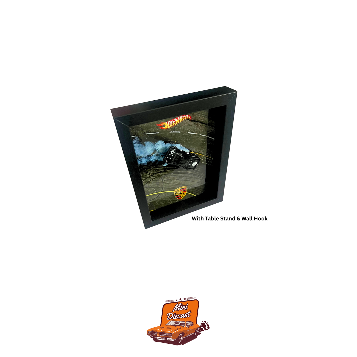 3D Car Frame – Hot Wheels Porsche 904 Carrera GTS – A5 Size