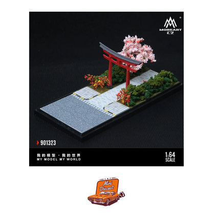 More Art Torii Gate Landscape Scene Model (MO901323)