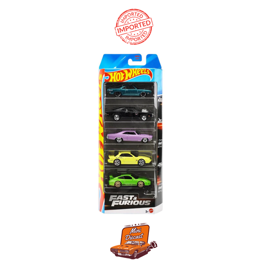 Hot Wheels Fast & Furious 5 Pack (Imported)