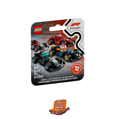 LEGO Mini Collectibles F1 (29 Pieces / One Random Car)