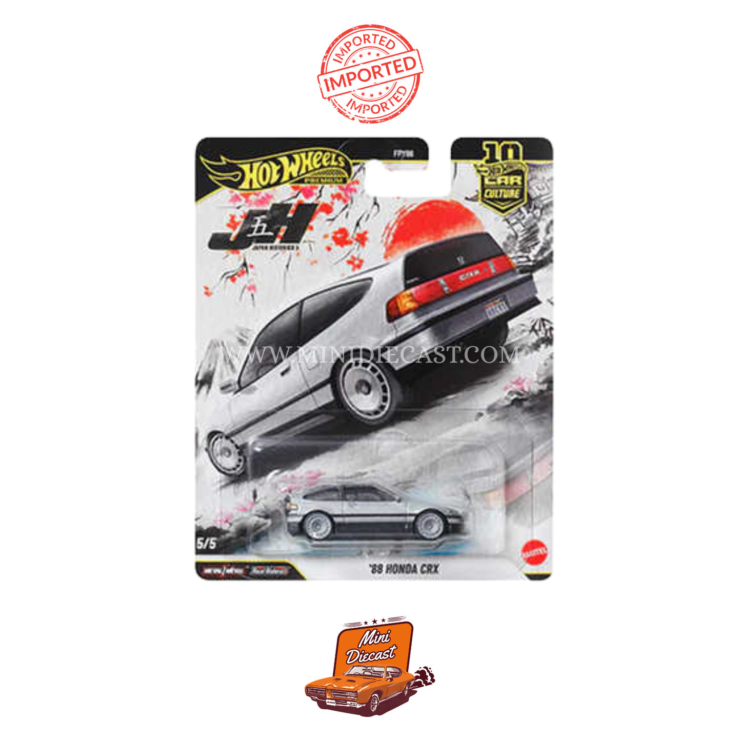 Hot Wheels Premium Car Culture Japan Historics 2026 – Set of 5 (Imported)