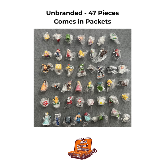 Mario Mini Figurines – 47 Pieces (Imported)
