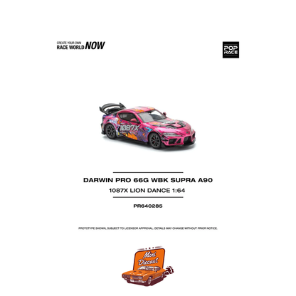 Pop Race – Darwin Pro 66G WBK Supra A90 1087X Lion Dance PR64-285