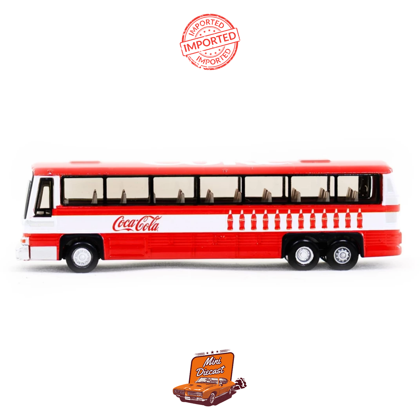 Tiny City 96A3 Single Deck Bus Coca-Cola 1:110 Scale