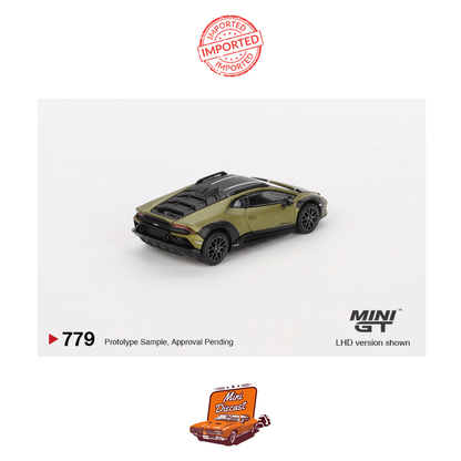 Mini GT #779 Lamborghini Huracán Sterrato (Verde Gea Matt)