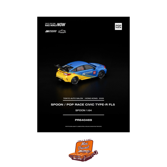 Pop Race x Tokyo Auto Salon 2025 Hong Kong Spoon Honda Civic Type R FL5 PR64-469