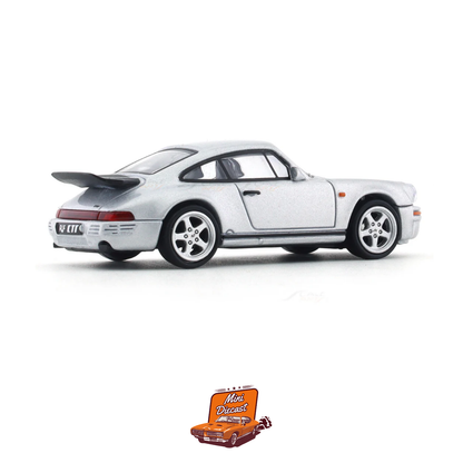 Para64 1987 Porsche RUF CTR “Yellowbird” – Silver (1:64 Scale)