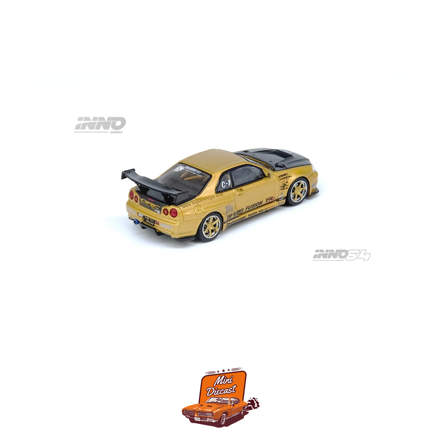 INNO64 Top Secret GT-R (R34) Gold IN64-R34TS-GOLD