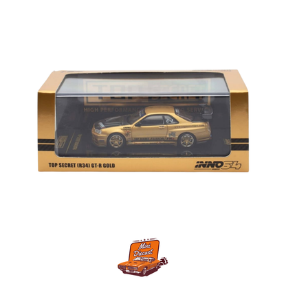 INNO64 Top Secret GT-R (R34) Gold IN64-R34TS-GOLD