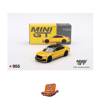 Mini GT #955 Bentley Flying Spur Monaco Yellow