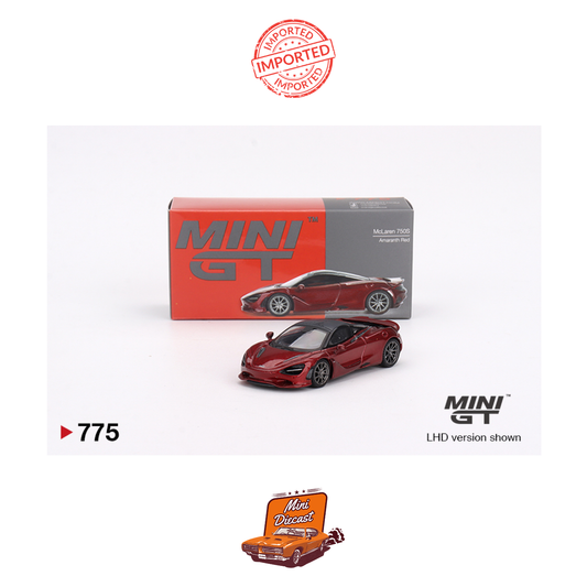 Mini GT #775 McLaren 750S (Amaranth Red)